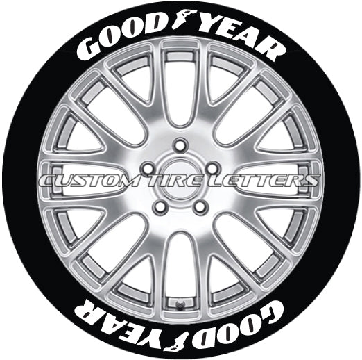 Goodyear Letters GOODYEAR – Custom Tire Letters
